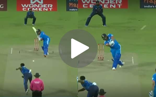 [Watch] Rohit Sharma Marks His Return To Int'l Cricket With A Sumptuous Six Vs SL